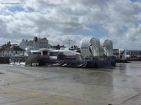 Looking toward Solent Express from Ryde hoverport's breakwater